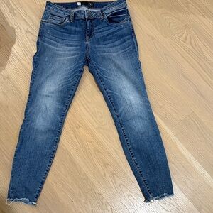 Kut from the Kloth Women's Dark Blue Skinny Jeans